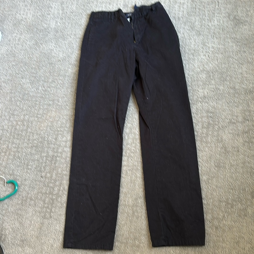 Boys’ Black cotton dress pants size 14